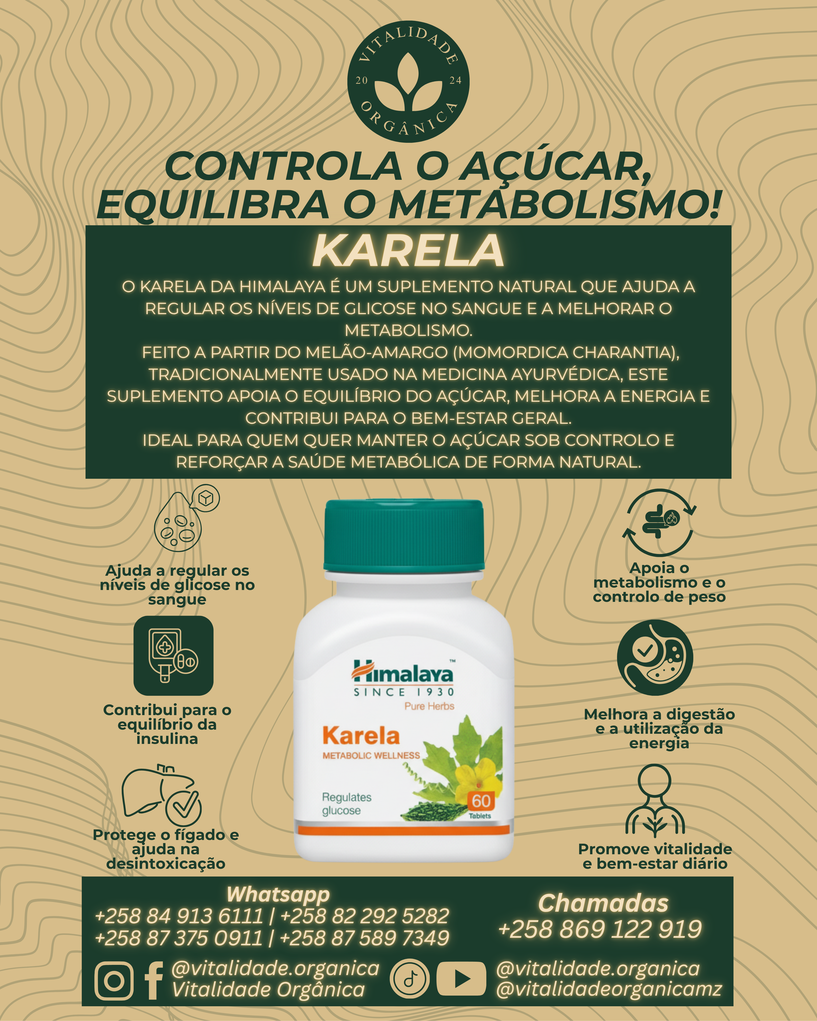 Karela 60 comprimidos - Himalaya