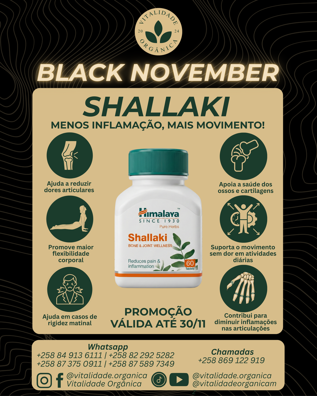 Shallaki 60 cápsulas - Himalaya