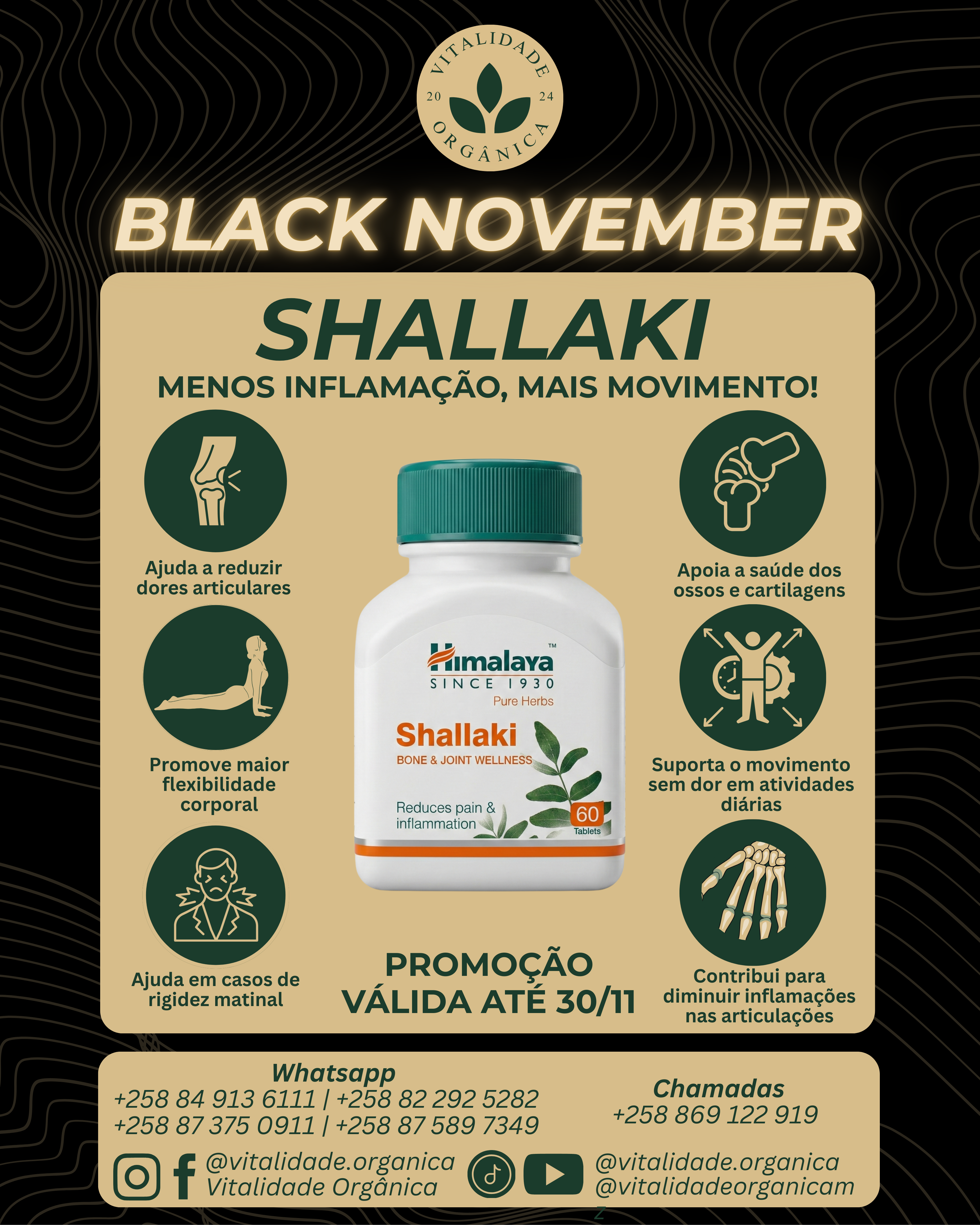 Shallaki 60 cápsulas - Himalaya