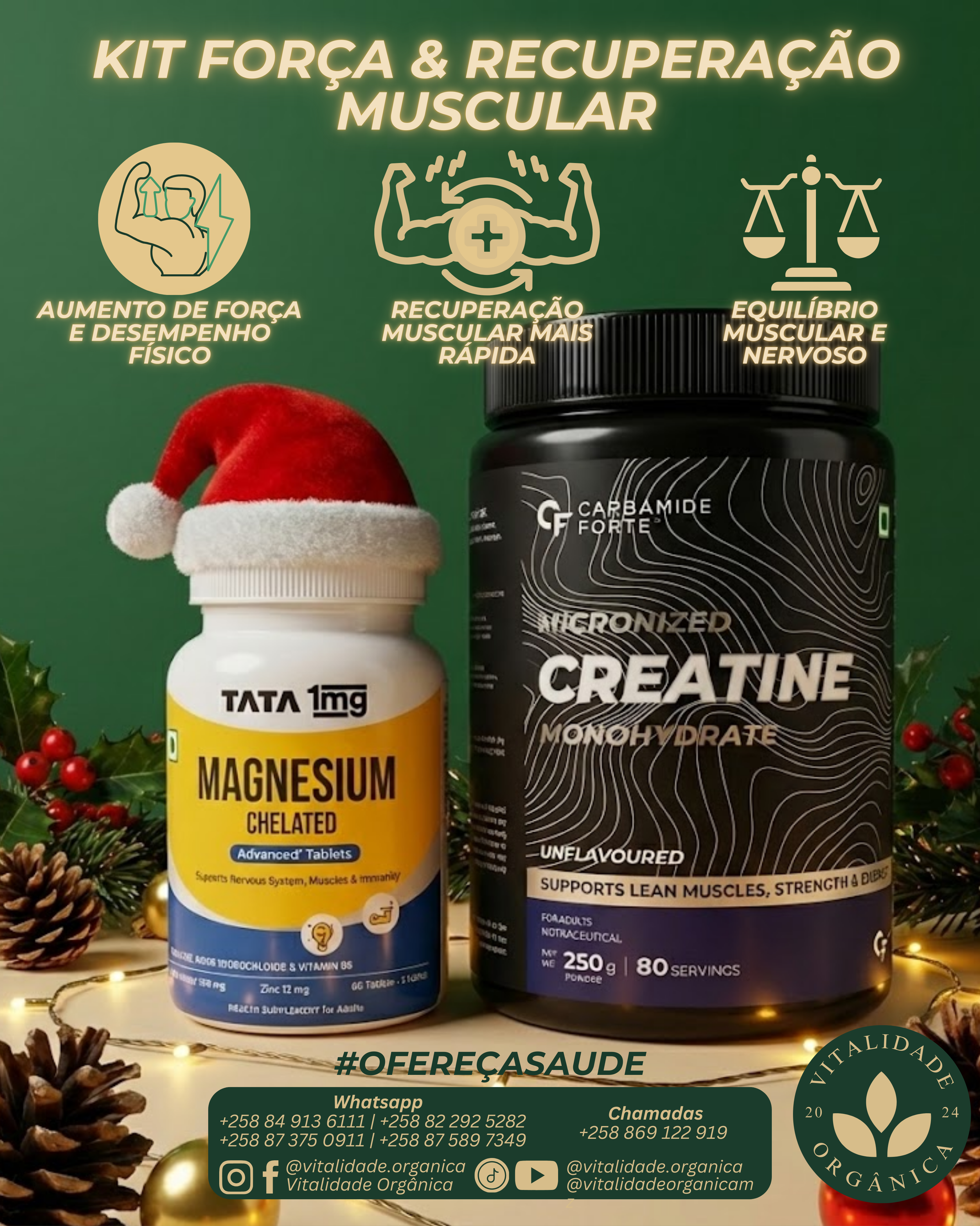 Kit Força & Recuperação Muscular