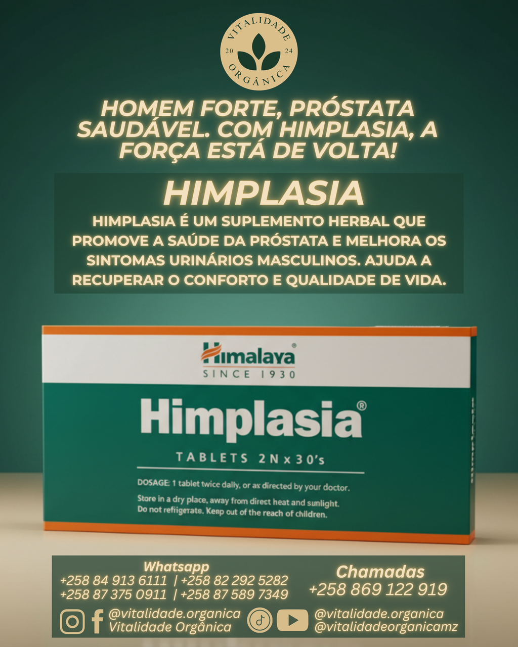 Himplasia 60 Comprimidos - Himalaya