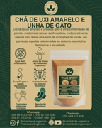 Chá Uxi Amarelo e unha de gato 200g - Vitalidade Orgânica
