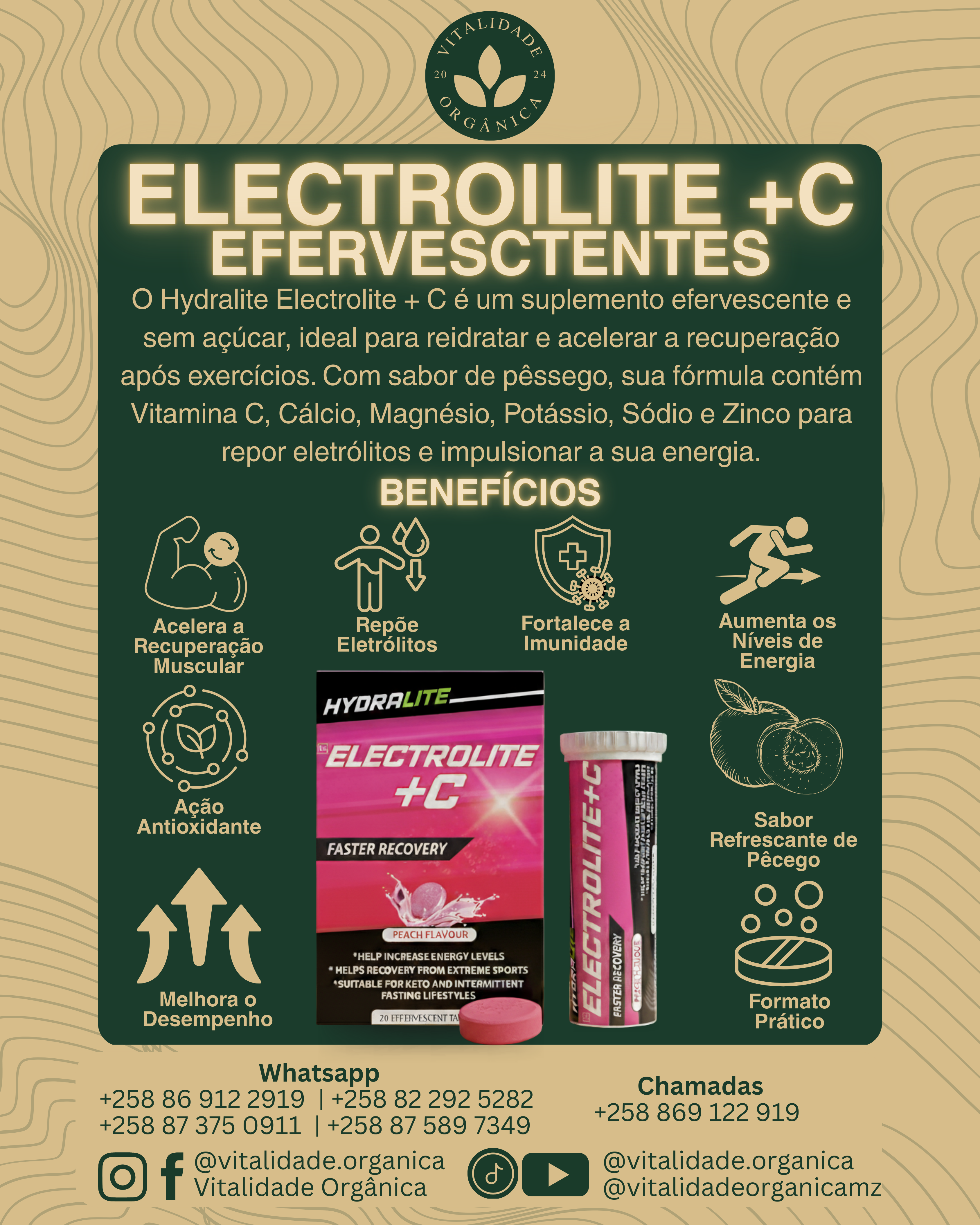 Hydralite Electrolite + C - VitaAid
